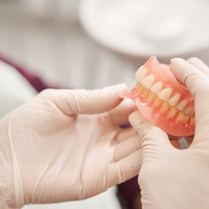 Example of full dentures in Sumner